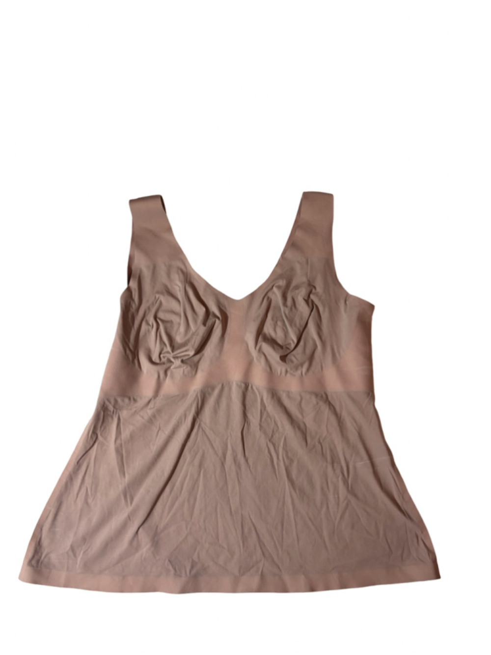 Knix Seamless Shapewear Tank Bra Nude Wireless Smoothing Camisole XXXL